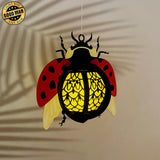 Ladybug - 3D Ladybug Lantern File - 6.7x7.6" - Cricut File - LightBoxGoodMan - LightboxGoodman