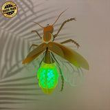 Firefly - 3D Firefly Lantern File - 8x8" - Cricut File - LightBoxGoodMan - LightboxGoodman