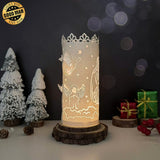 Nativity - 3D Cylinder Papercut Lantern File - Cricut File 1 -  LightBoxGoodMan