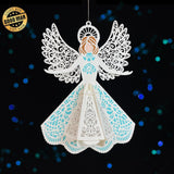 Angel - 3D Angel Lantern File - Cricut File 2 - LightBoxGoodMan