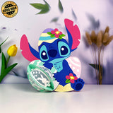 Easter Stitch - Lilo & Stitch Themed Easter 3D Lantern File - Cricut File - LightBoxGoodMan