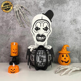 Terrifier - Halloween Themed 3D Lantern File - Cricut File 1 - LightBoxGoodMan