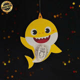 Baby Shark - Wonderland Themed 3D Lantern File - Cricut File 1 - LightBoxGoodMan