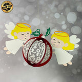 Angel - 3D Angel Lantern File - Cricut File 3 - LightBoxGoodMan