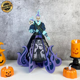 Hades - Halloween Themed 3D Lantern File - Cricut File 1 - LightBoxGoodMan