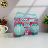 Radio Valentine - 3D Love Lantern File - Cricut File 1 - LightBoxGoodMan