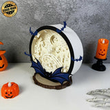 Nightmare Before Christmas 3 - Halloween Papercut Lightbox File - Cricut File - LightBoxGoodMan