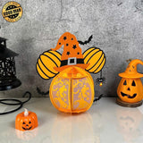 Mickey - Halloween Themed 3D Disney Mouse Lantern File - Cricut File 1 - LightBoxGoodMan