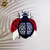 Ladybug - 3D Ladybug Lantern File - 6.7x7.6" - Cricut File - LightBoxGoodMan - LightboxGoodman