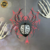 Spider - 3D Spider Lantern File - Cricut File 3 - LightBoxGoodMan