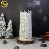 Nativity - 3D Cylinder Papercut Lantern File - Cricut File 1 - LightBoxGoodMan