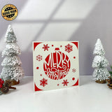 Christmas - 3D Christmas Pop-up Card File - Cricut File 1 - LightBoxGoodMan