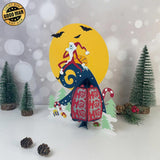 Nightmare Xmas - 3D Christmas Lantern File - Cricut File 4 - LightBoxGoodMan