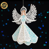 Angel - 3D Angel Lantern File - Cricut File 2 - LightBoxGoodMan