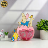 Roo - Winnie The Pooh Themed Easter 3D Lantern File - Cricut File - LightBoxGoodMan