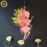 Fairy - 3D Fairy Lantern File - 11.6x8" - Cricut File - LightBoxGoodMan