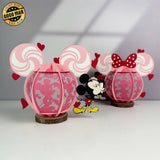 Mouse Couple - 3D Love Lantern File - Cricut File 1 - LightBoxGoodMan