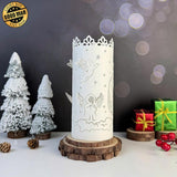 Nativity - 3D Cylinder Papercut Lantern File - Cricut File 1 -  LightBoxGoodMan