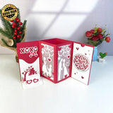 Valentine Day - 3D Valentine Pop-up Card File - Cricut File 1 - LightBoxGoodMan