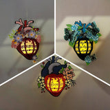 Pack 3 Different Heart Lantern - 3D Love Lantern File - Cricut File - LightBoxGoodMan