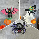 Pack 3 Different Lantern Pattern 1 - Halloween Themed 3D Lantern File  - Cricut File - LightBoxGoodMan