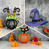 Pack 3 Different Lantern Patterns 7 - Halloween Themed 3D Lantern File - Cricut File - LightBoxGoodMan