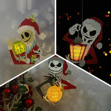 Pack 3 Nightmare Xmas - 3D Christmas Lantern File - Cricut File - LightBoxGoodMan