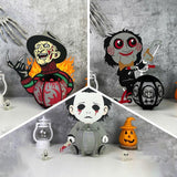 Pack 3 Different Horror Villains 2 - Halloween Themed 3D Lantern File - Cricut File - LightBoxGoodMan