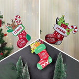 Pack 3 Personalized Sock Lantern - 3D Christmas Lantern File - Cricut File - LightBoxGoodMan