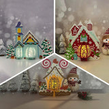 Pack 3 Different Xmas Lantern 16 - 3D Christmas Lantern File - Cricut File - LightBoxGoodMan