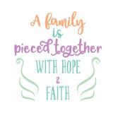 A Family - Cricut File - Svg, Png, Dxf, Eps - LightBoxGoodMan