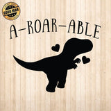 A Roar Able - Cricut File - Svg, Png, Dxf, Eps - LightBoxGoodMan - LightboxGoodman