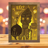 Achmed The Dead Terrorist - Paper Cutting Light Box - LightBoxGoodman