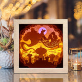 Aladdin 2 - Paper Cut Light Box File - Cricut File - 8x8 inches - LightBoxGoodMan - LightboxGoodman