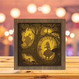 Alice 1 - Paper Cutting Light Box - LightBoxGoodman