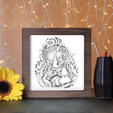 Alice 3 Square - Paper Cutting Light Box - LightBoxGoodman - LightboxGoodman