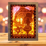 Alice 4 - Paper Cutting Light Box - LightBoxGoodman - LightboxGoodman