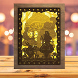 Alice 4 - Paper Cutting Light Box - LightBoxGoodman - LightboxGoodman