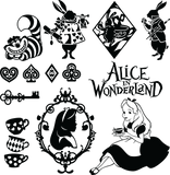 Alice - Cricut File - Svg, Png, Dxf, Eps - LightBoxGoodMan - LightboxGoodman