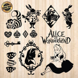 Alice - Cricut File - Svg, Png, Dxf, Eps - LightBoxGoodMan - LightboxGoodman