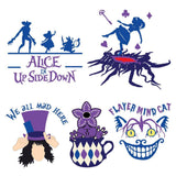 Alice Upside Down - Cricut File - Svg, Png, Dxf, Eps - LightBoxGoodMan