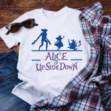 Alice Upside Down - Cricut File - Svg, Png, Dxf, Eps - LightBoxGoodMan - LightboxGoodman