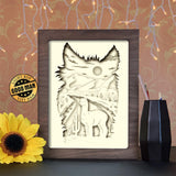 Alpaca - Paper Cutting Light Box - LightBoxGoodman - LightboxGoodman