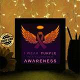 Alzheimer Awareness - Paper Cutting Light Box - LightBoxGoodman - LightboxGoodman