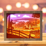 American Farm 1 - Paper Cutting Light Box - LightBoxGoodman - LightboxGoodman