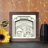 Among Us - Paper Cutting Light Box - LightBoxGoodman - LightboxGoodman