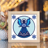 Angel 3 – Paper Cut Light Box File - Cricut File - 20x20cm - LightBoxGoodMan - LightboxGoodman