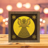 Angel 3 - Paper Cutting Light Box - LightBoxGoodman - LightboxGoodman