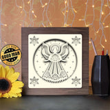 Angel 3 - Paper Cutting Light Box - LightBoxGoodman - LightboxGoodman