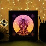 Angel 4 - Paper Cutting Light Box - LightBoxGoodman - LightboxGoodman